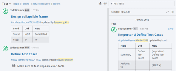 Example of integration